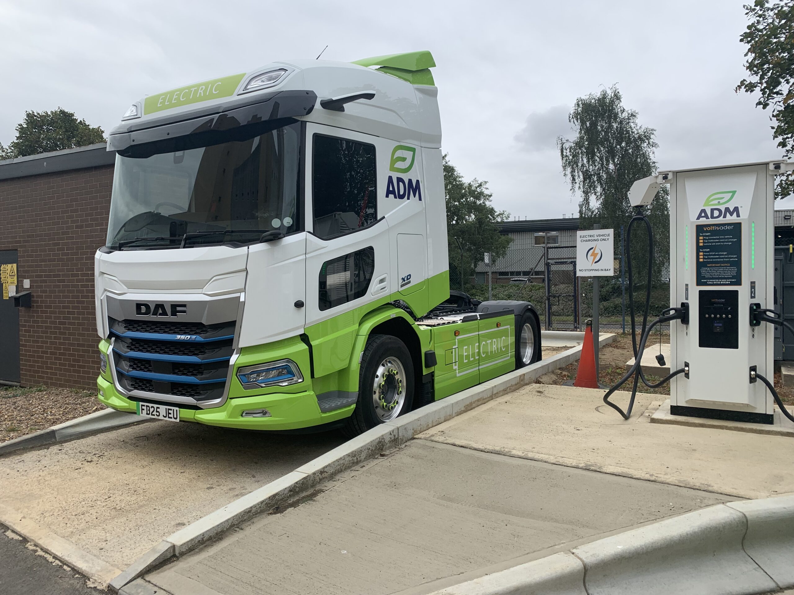 ADM scales electric HGVs with charging-led fleet strategy