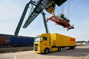 Baltic Hub adds automated electric cranes to rail yard