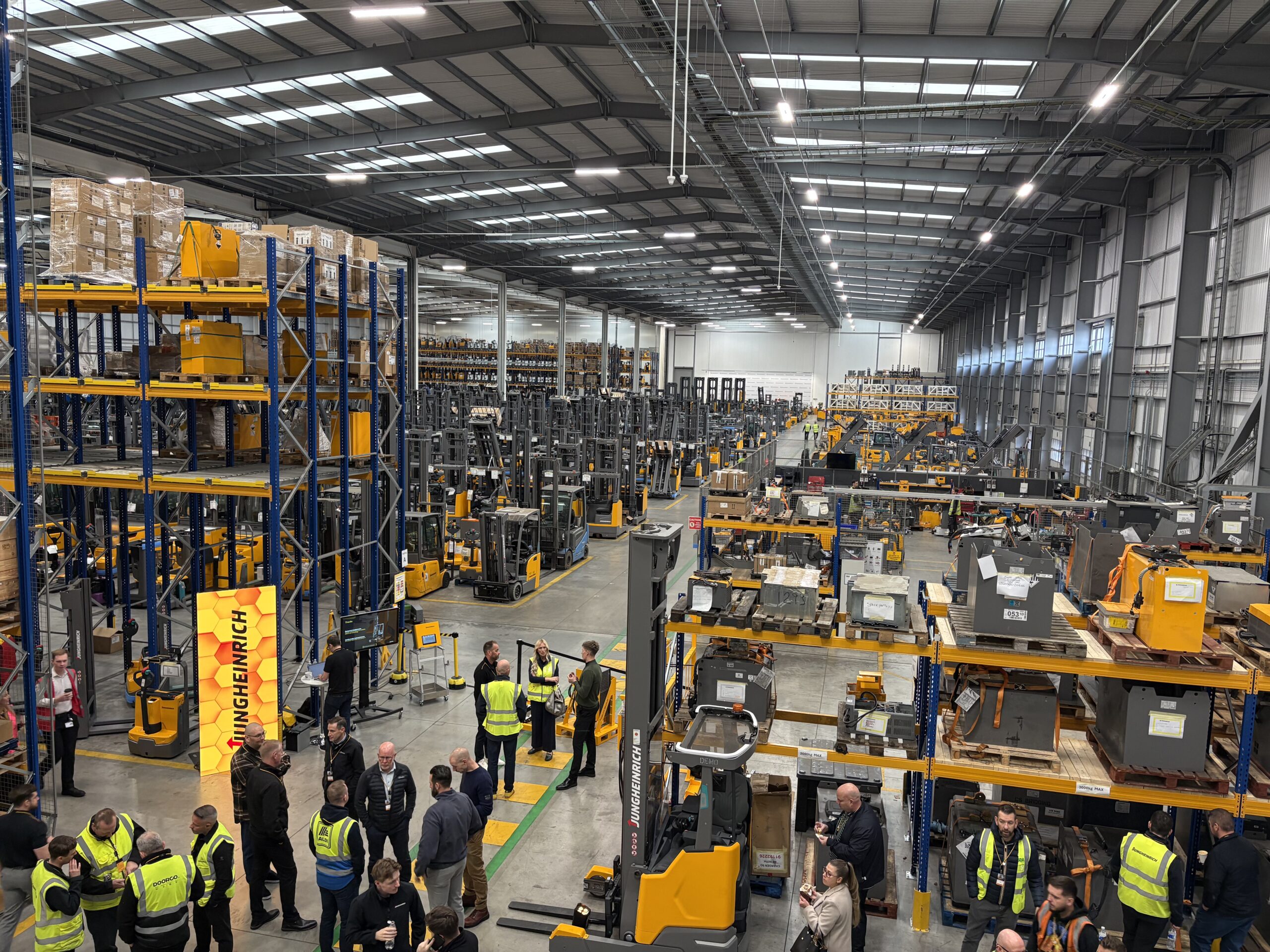 Smart energy management reshapes electric forklift fleets